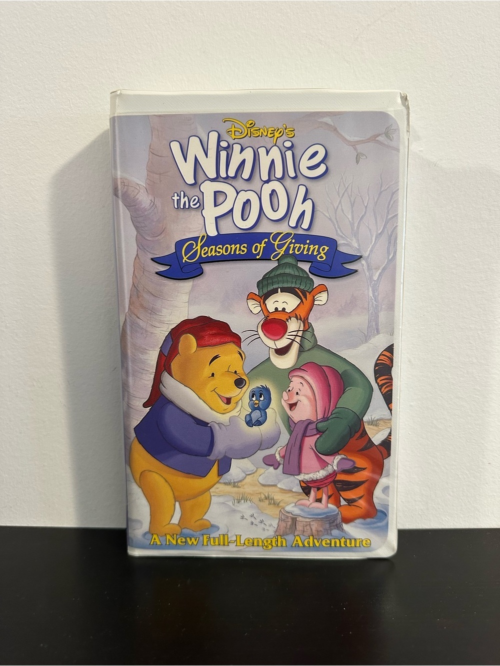 Disney’s Winnie the Pooh Seasons of Giving VHS 2000 Tested Like New Tape